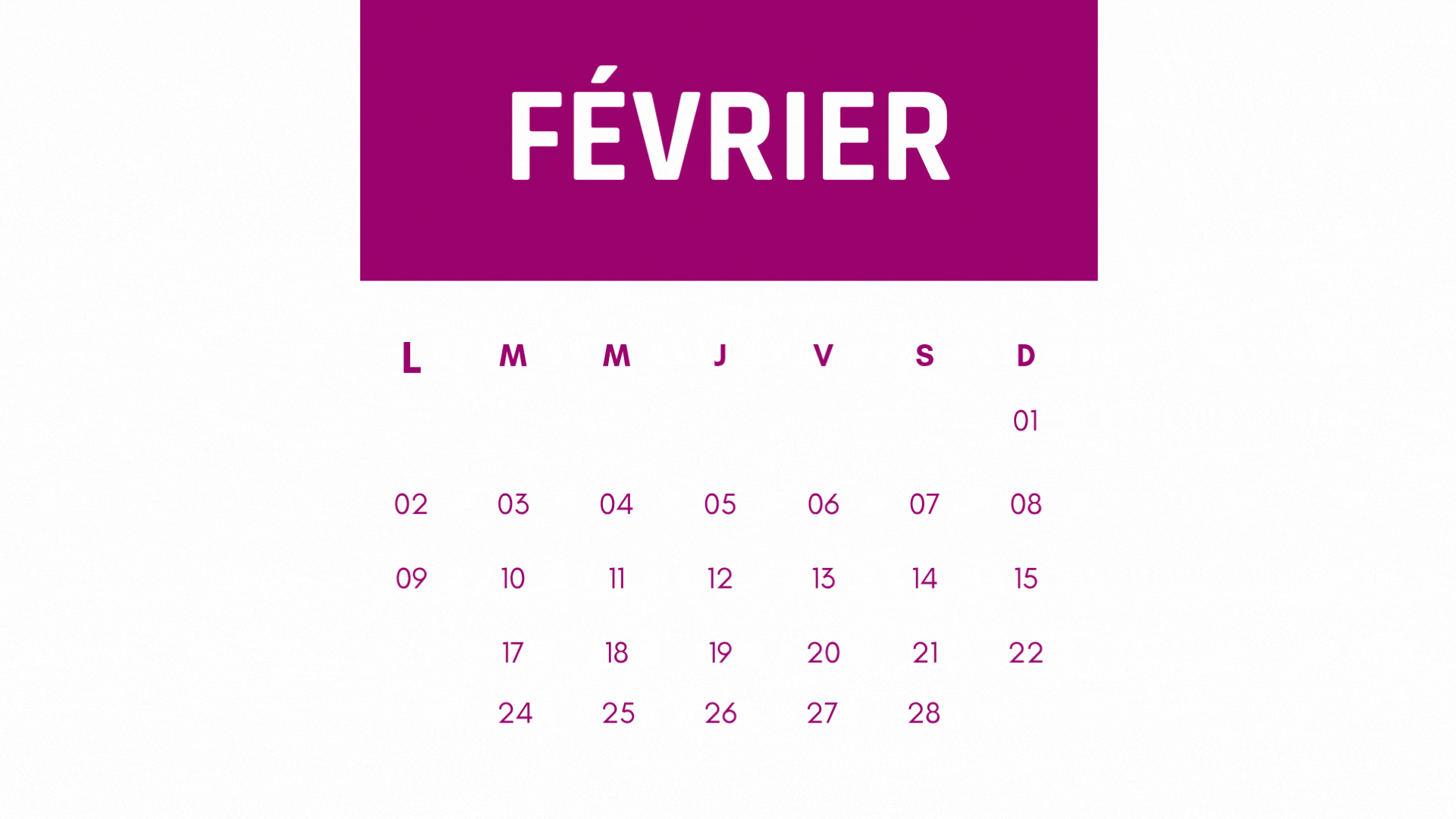 Calendrier formation vente à distance février